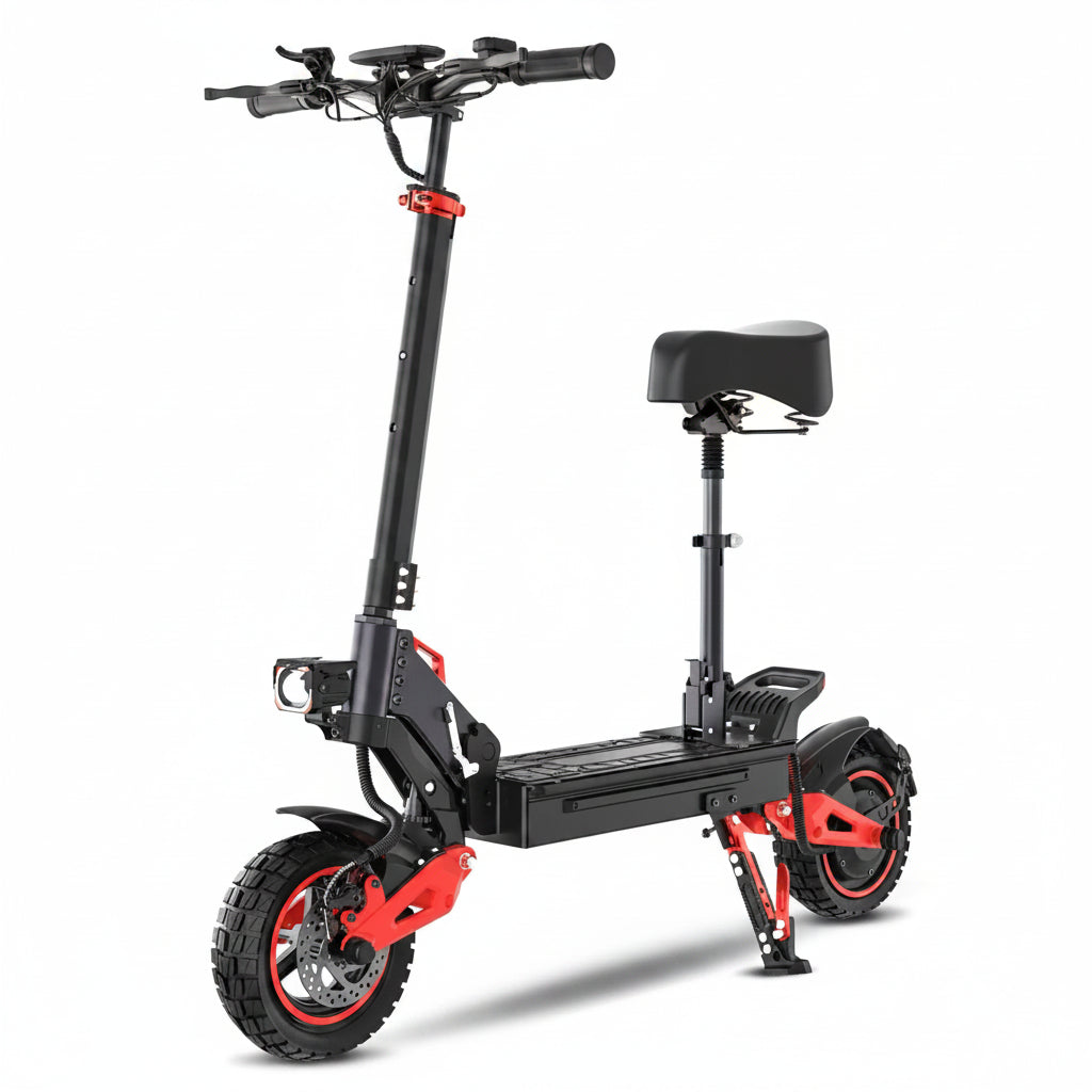 1600W Folding Electric Scooter With Seat – Off-Road 32 mph