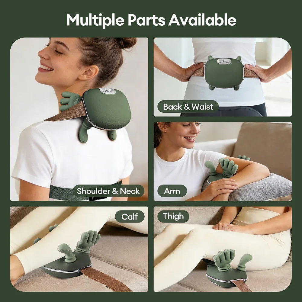 4D Neck And Shoulder Massager – Wireless Finger Kneading