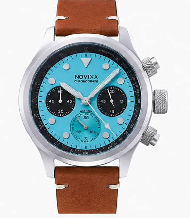 NOVIXA™ Abyss Blue Chronograph Watch