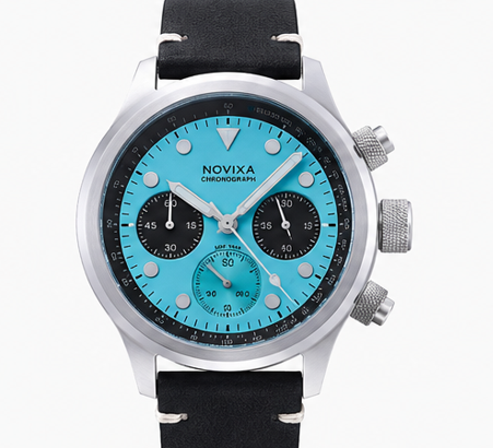 NOVIXA™ Abyss Blue Chronograph Watch