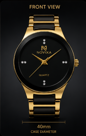 NOVIXA™ Royal Black Edition Watch