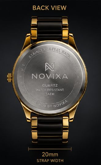 NOVIXA™ Royal Black Edition Watch