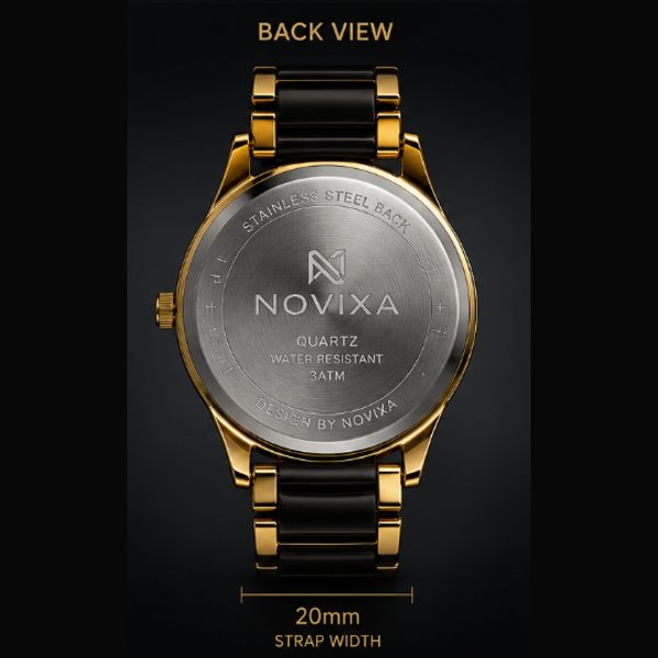 NOVIXA™ Royal Black Edition Watch Novixa Now Watches