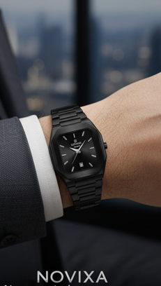 NOVIXA™ Prime Blue Stainless Steel Watch