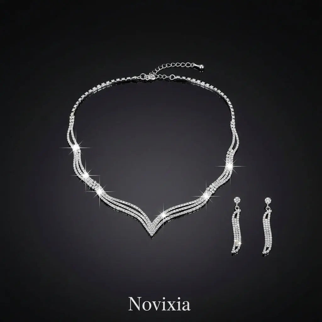 Necklace  Earrings Set novixa novixa