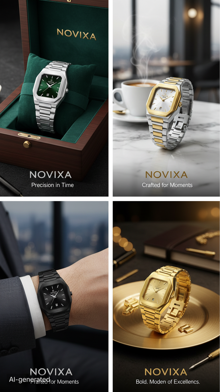 NOVIXA™ Titan Chronograph Watch