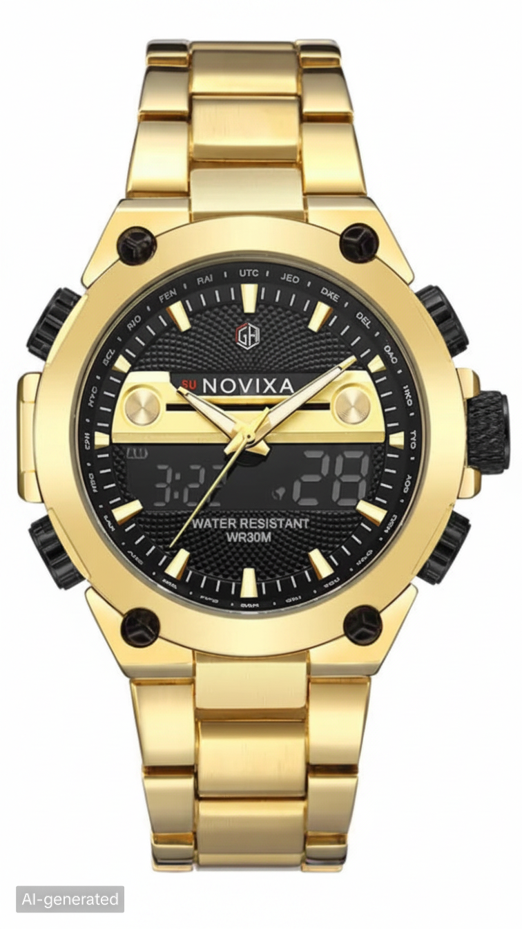 NOVIXA™ Titan Chronograph Watch