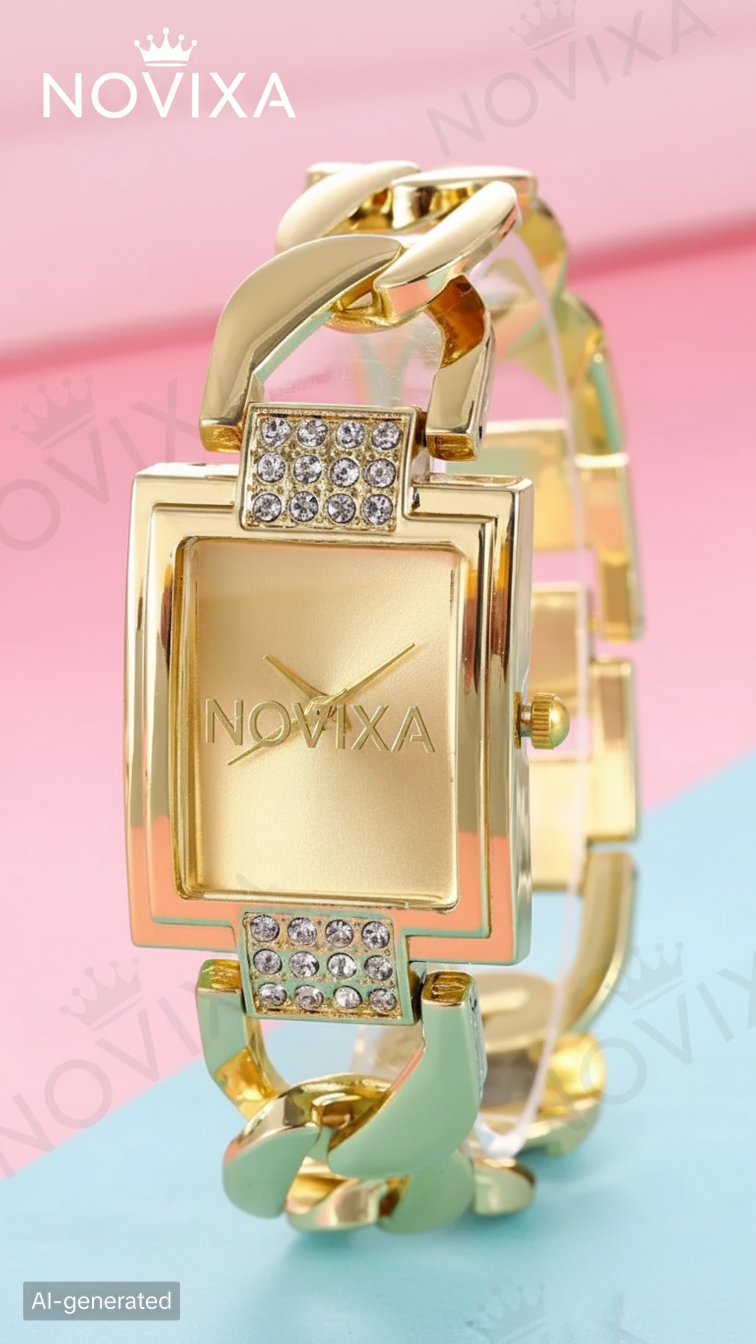 NOVIXA™ Crystal Elegance Watch