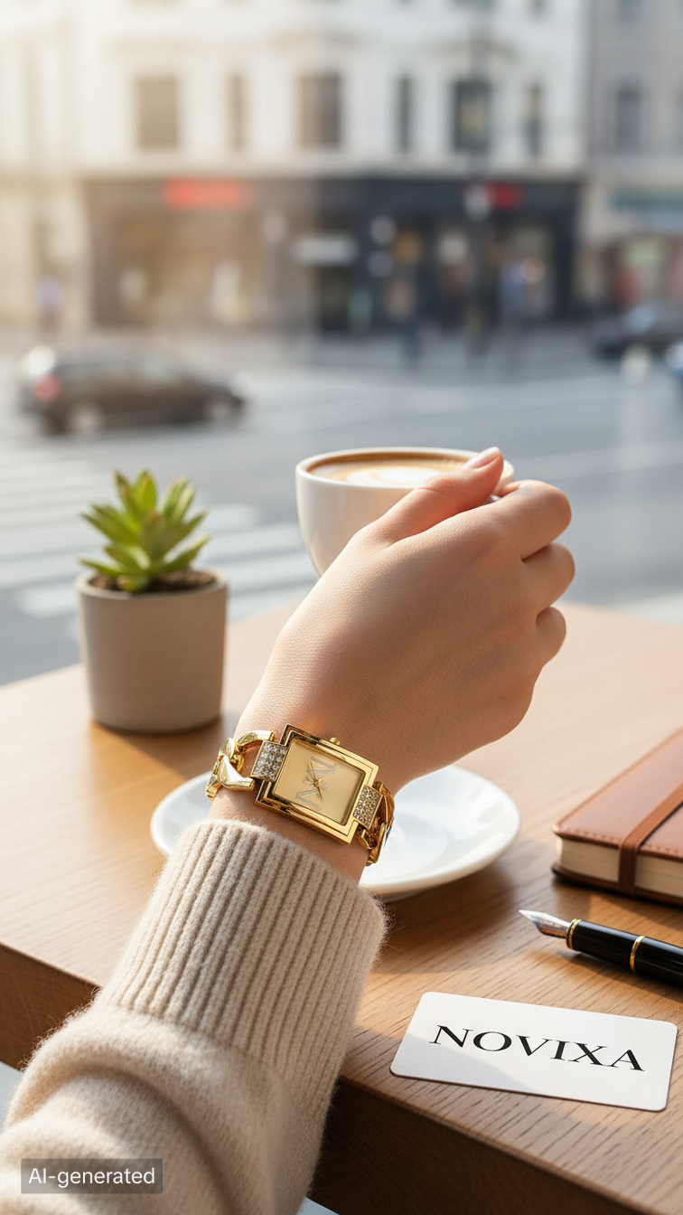 NOVIXA™ Crystal Elegance Watch
