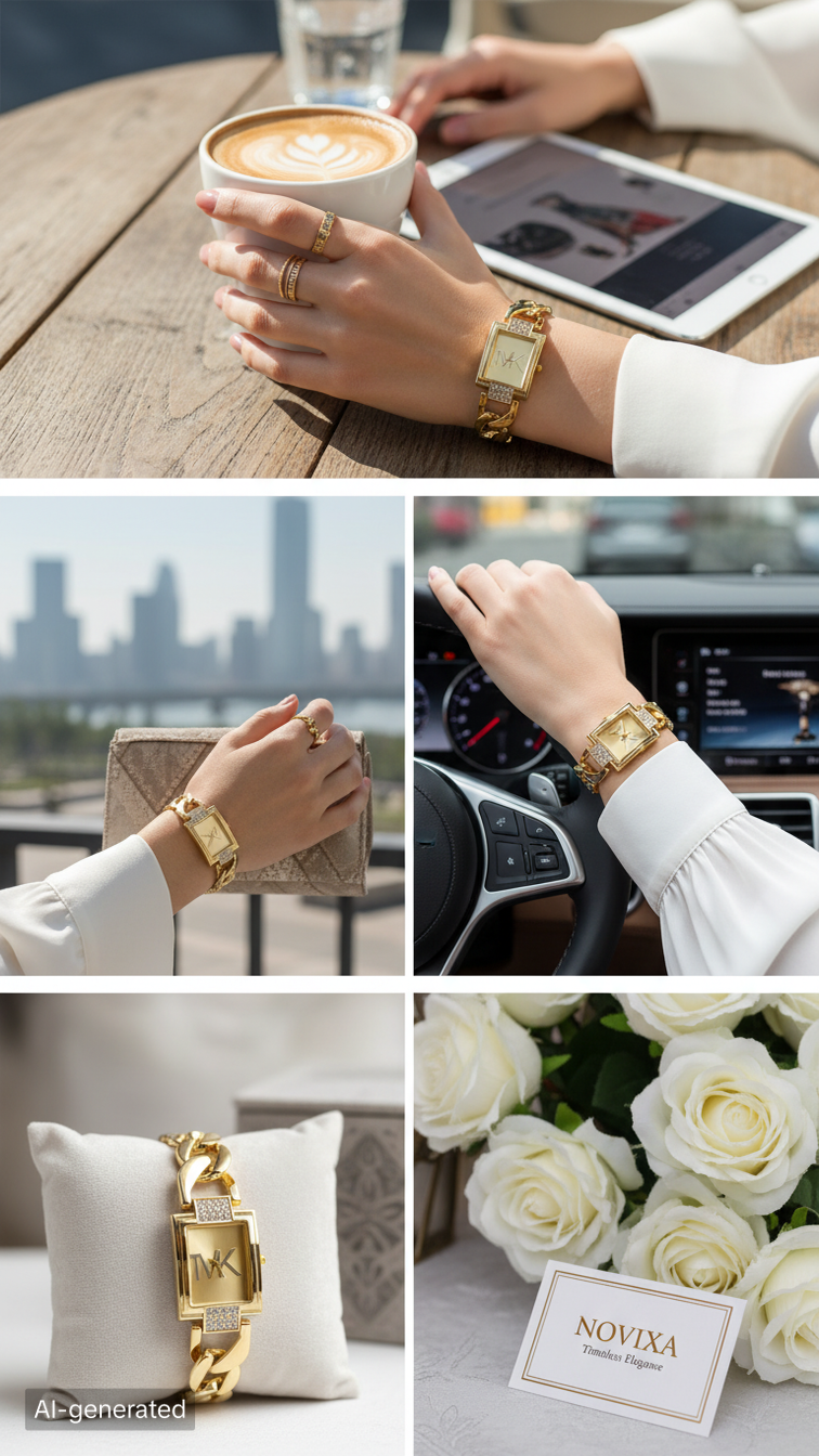 NOVIXA™ Crystal Elegance Watch
