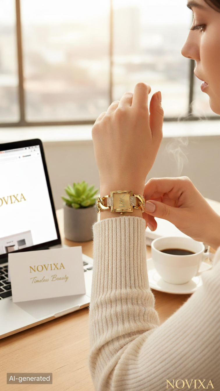 NOVIXA™ Crystal Elegance Watch