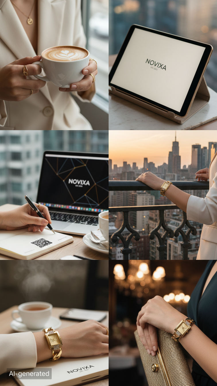 NOVIXA™ Crystal Elegance Watch
