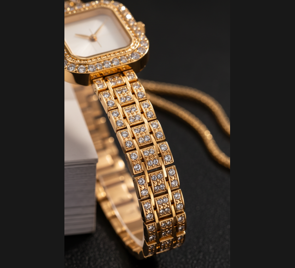 NOVIXA™ Luxury Rhinestone Bracelet Watch for Women Novixa Now Watches