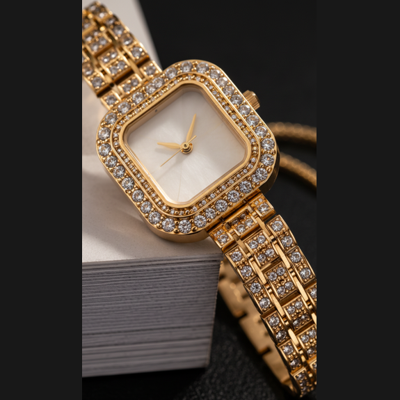 NOVIXA™ Luxury Rhinestone Bracelet Watch for Women Novixa Now Watches