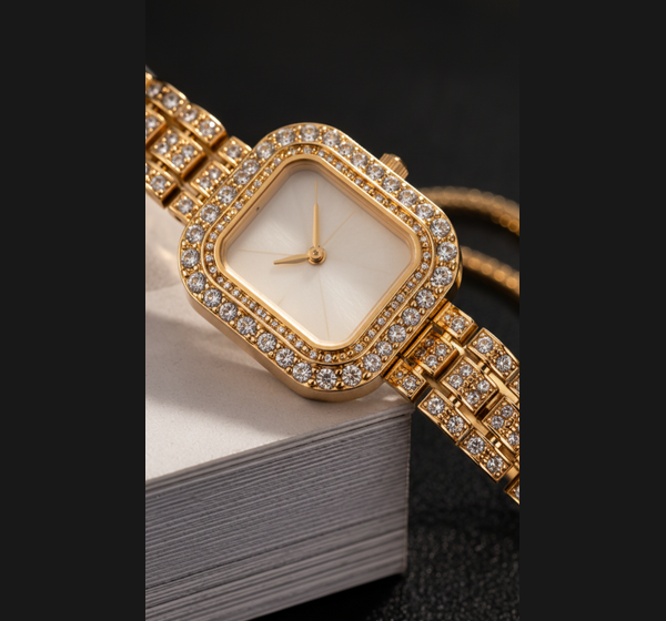 NOVIXA™ Luxury Rhinestone Bracelet Watch for Women Novixa Now Watches