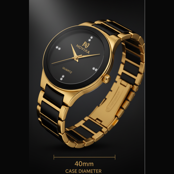 NOVIXA™ Royal Black Edition Watch Novixa Now Watches
