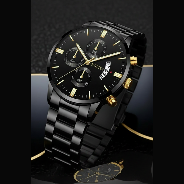 NOVIXA™ Men's Alloy Quartz Dress Watch Novixa Now Watches