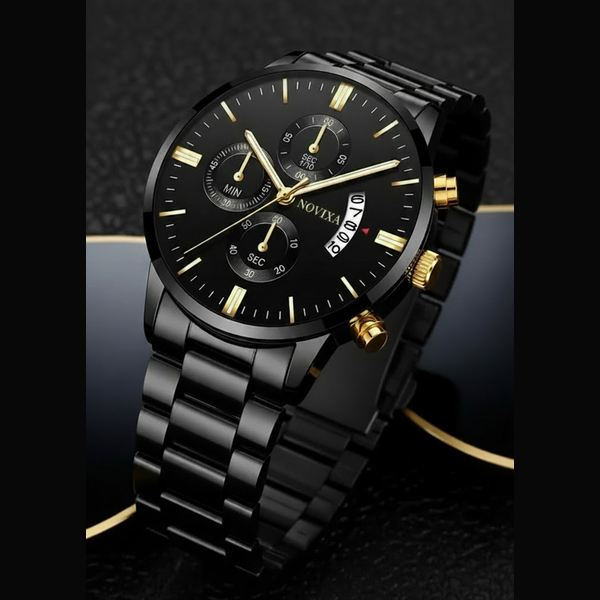 NOVIXA™ Men's Alloy Quartz Dress Watch Novixa Now Watches