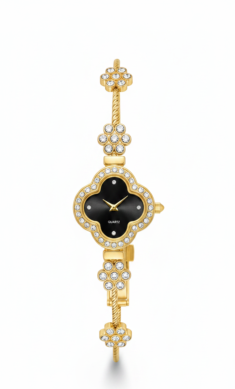 Clover Bracelet Watch / Free shipping