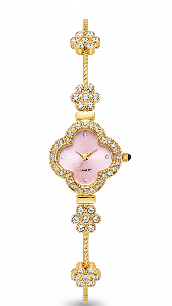 Clover Bracelet Watch / Free shipping
