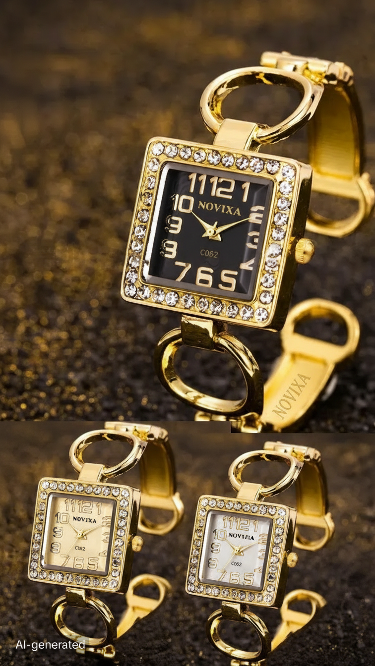 NOVIXA™ Golden Aura  Watch