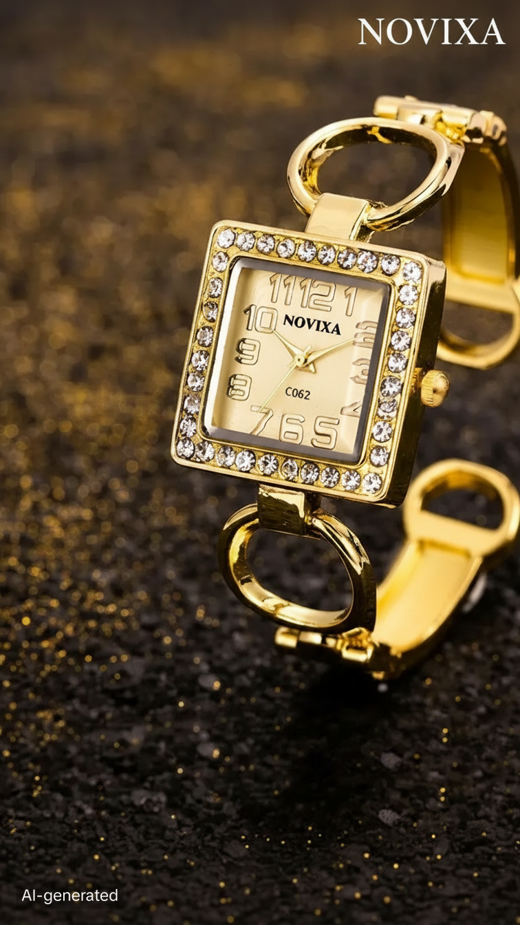 NOVIXA™ Golden Aura  Watch