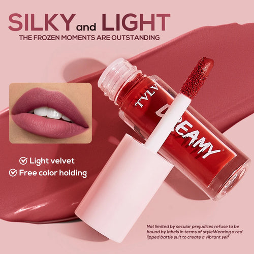 10 Pieces/Set Lip Gloss Velvet Lipstick: Waterproof and Long-Lasting Lip Gloss Women's Moisturizing Set Valentine's Day gift
