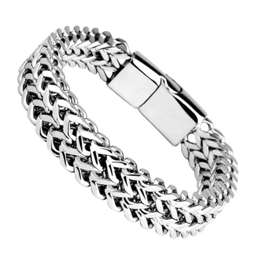 Stainless Steel Magnetic Buckle Bracelet
