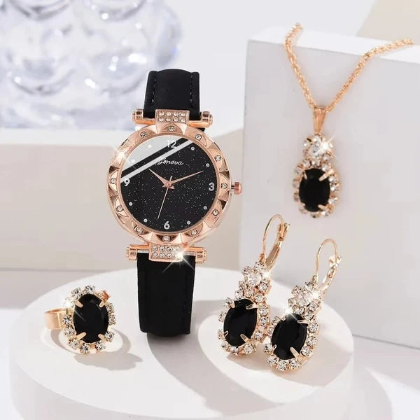 NOVIXA™ Women's Rhinestone Quartz Watch Novixa Now Jewelry