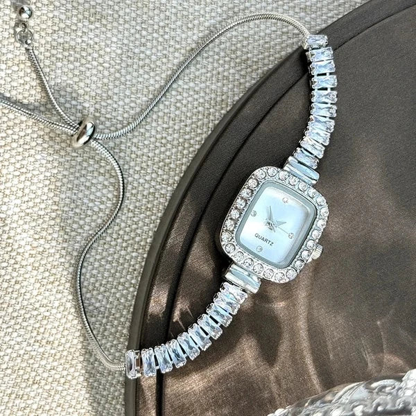 NOVIXA™ Women's Rhinestone Bracelet Watch Novixa Now Jewelry