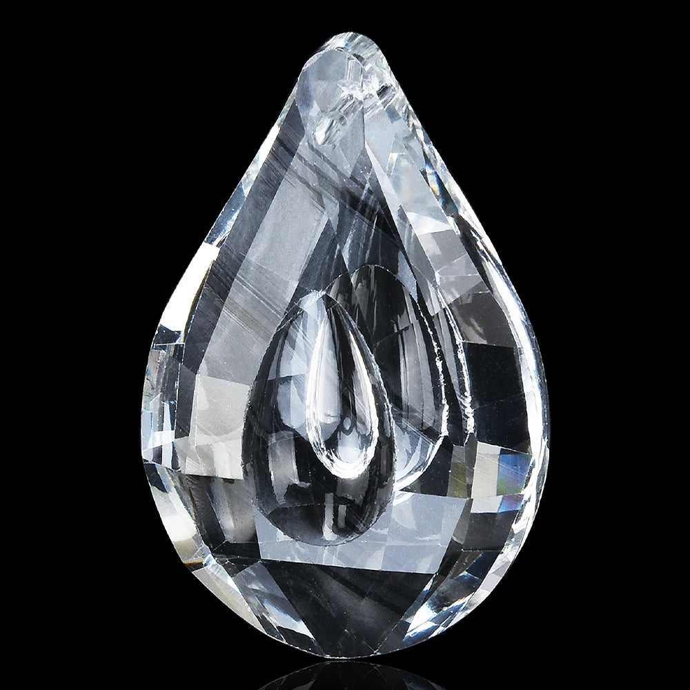 50mm Crystal Prism Suncatcher Pendant — Rainbow Light Home Décor