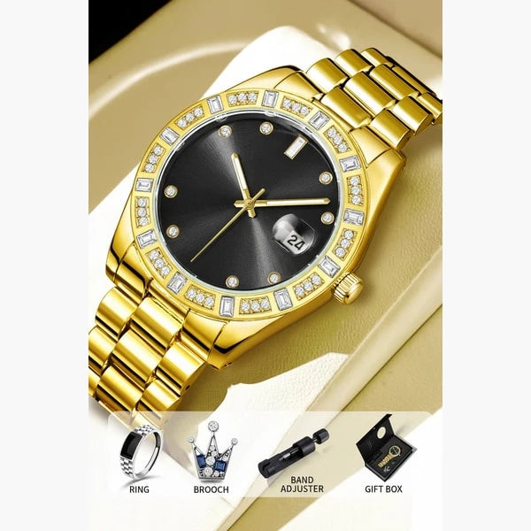 NOVIXA™ Men's Stainless Steel Business Watch Novixa Now Watches