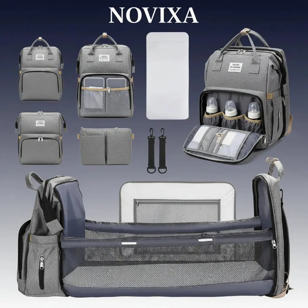 Mom Diaper Bag Tote – Organized Baby & Personal Storage