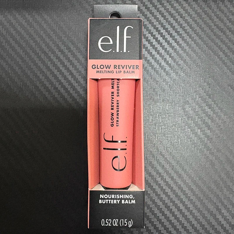 Elf Lip Balm Tinted Lip Gloss Lightweight Hydrating Nourishing Repairing Improve Lip Lines Dryness Create Naturally Plump Lips