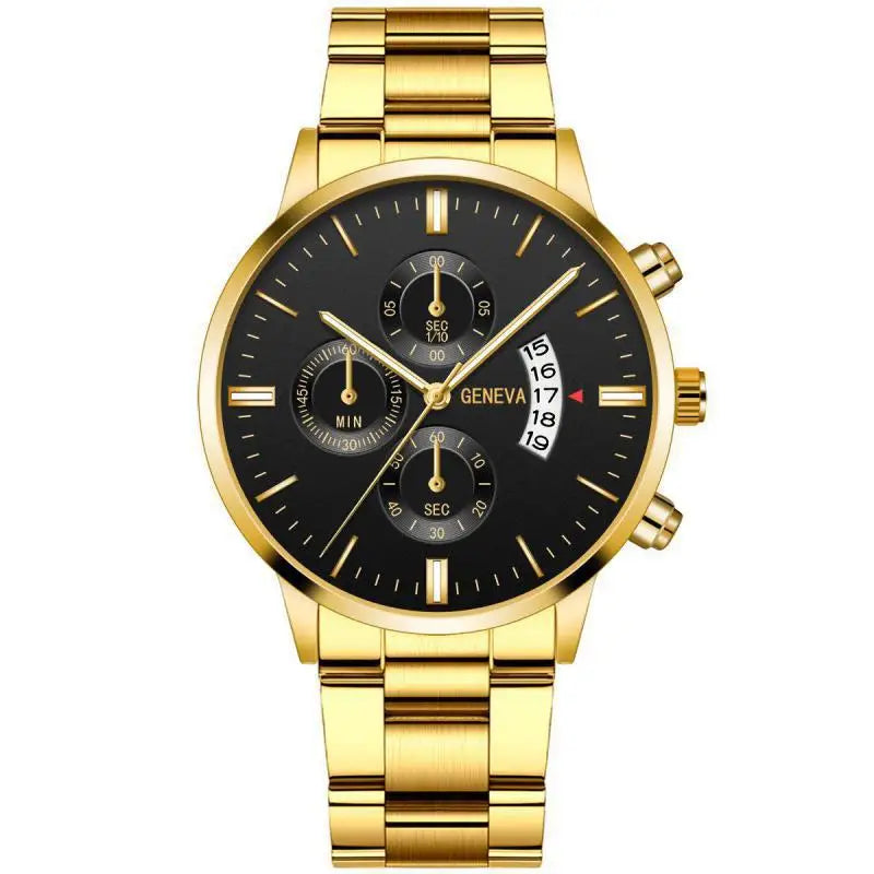 Men’s Alloy Quartz Dress Watch – Slim 40 mm Dial