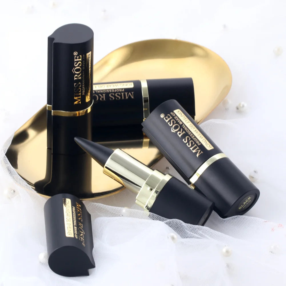 Eyeliner Pencil Natural Black Eyeliner Cream for Women Eye Liner Waterproof Smudge Smoky Eyeshadow Palette Halloween Makeup