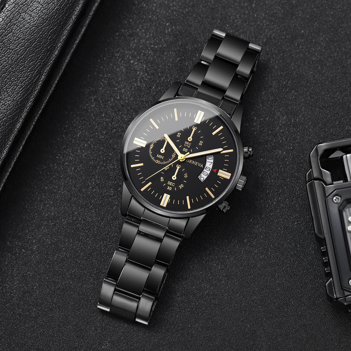 Men’s Alloy Quartz Dress Watch – Slim 40 mm Dial