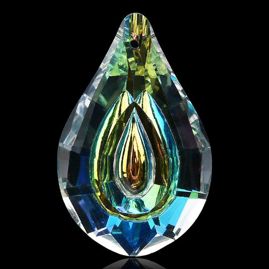 50mm Crystal Prism Suncatcher Pendant for Home Décor