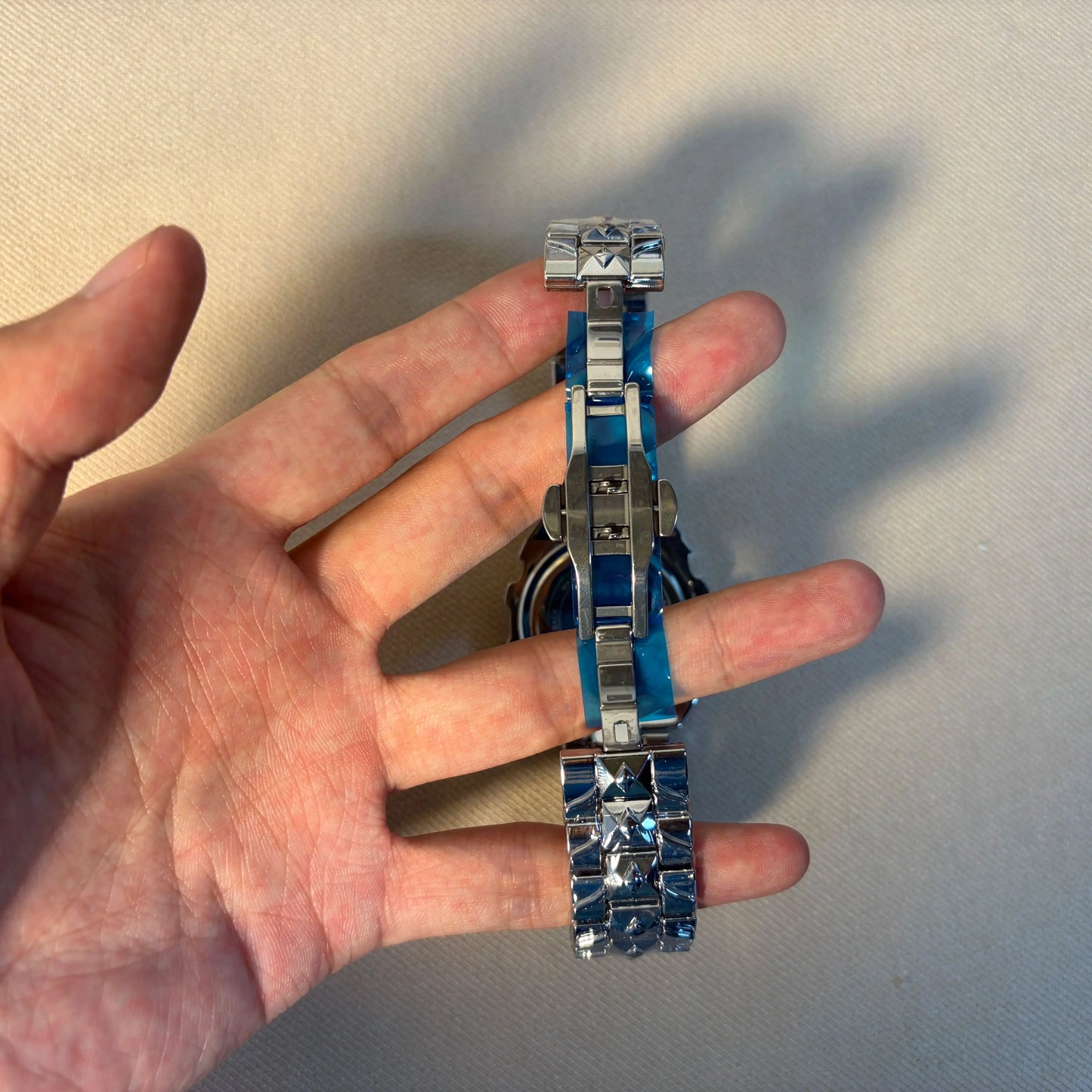DENVOSI Y2K Gothic Claw Watch — Detachable Dial, Luminous Hands, 3Bar Water Resistant