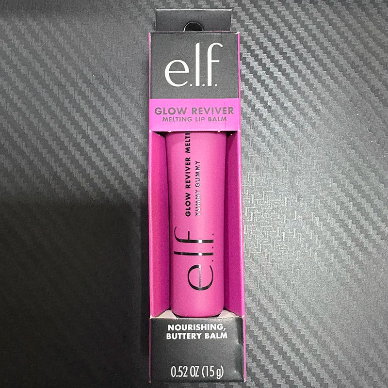 Elf Lip Balm Tinted Lip Gloss Lightweight Hydrating Nourishing Repairing Improve Lip Lines Dryness Create Naturally Plump Lips