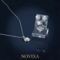 Crystal Drop Bridal Jewelry Set – 925 Sterling Silver & Zircon NOVIXA Jewelry Set
