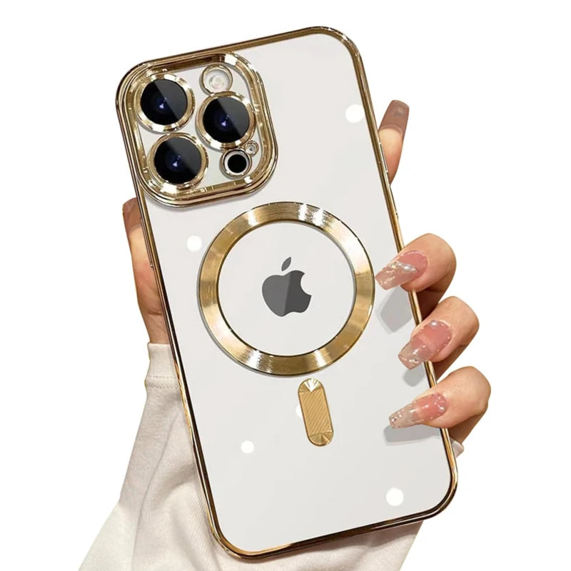 MagSafe iPhone Case with Camera Lens Protector — Drop Protection for iPhone 11–17