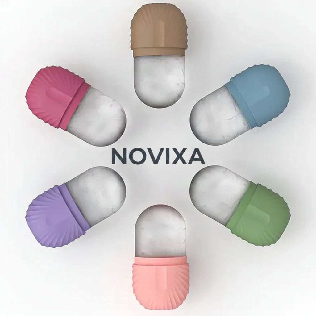 Colorful silicone capsule-shaped containers in pastel shades for stylish storage. Includes pink, green, blue, purple, and more.