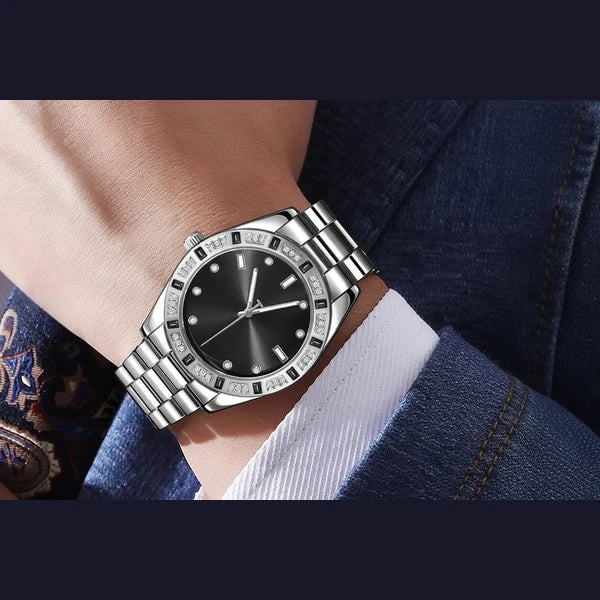 NOVIXA™ Men's Stainless Steel Business Watch Novixa Now Watches