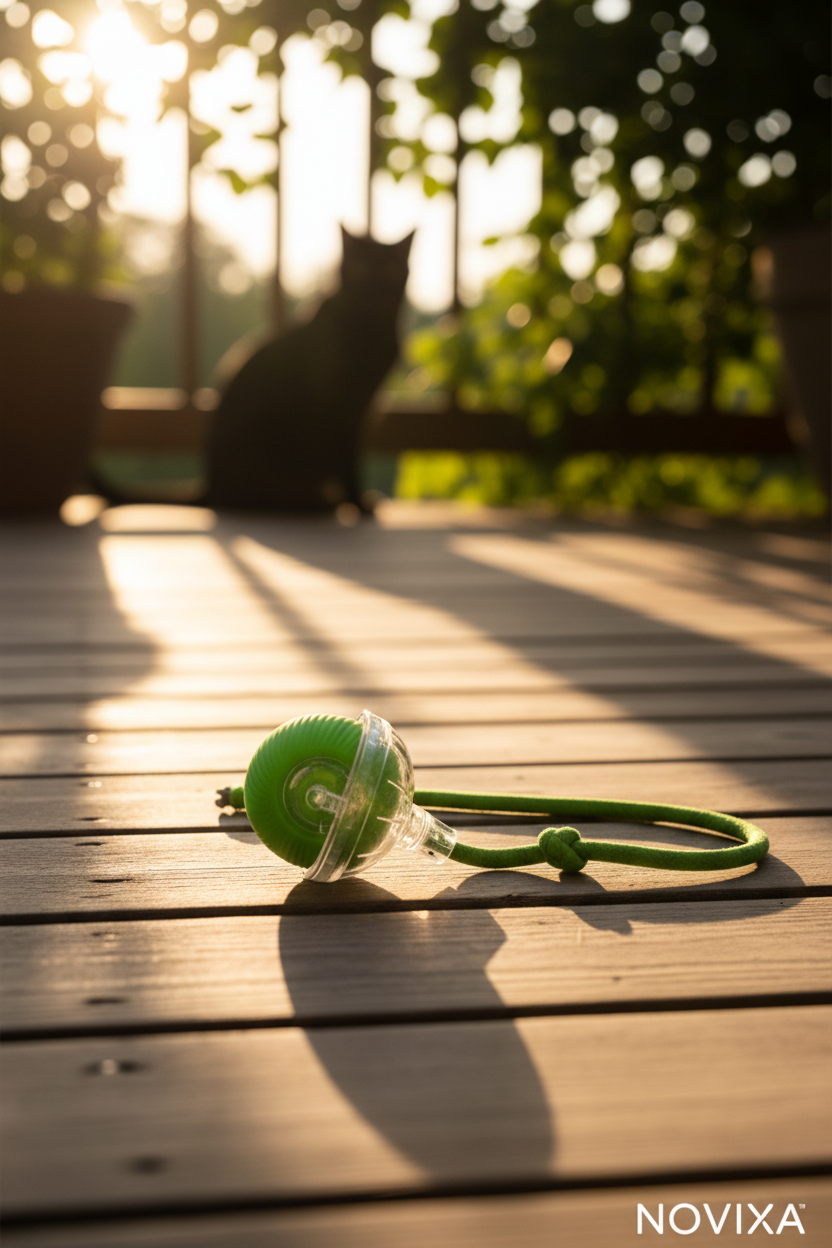 Cat Ball – Golden Hour Outdoor