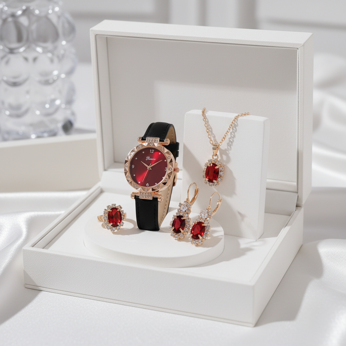 NOVIXA™ Women's Rhinestone Quartz Watch Novixa Now Jewelry