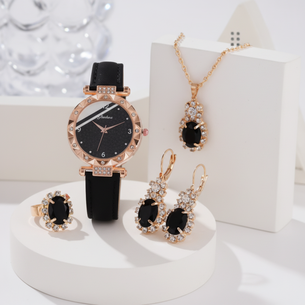 Jewelry Set - White Background