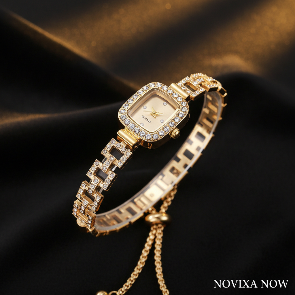 Novixa Watch Flat Lay