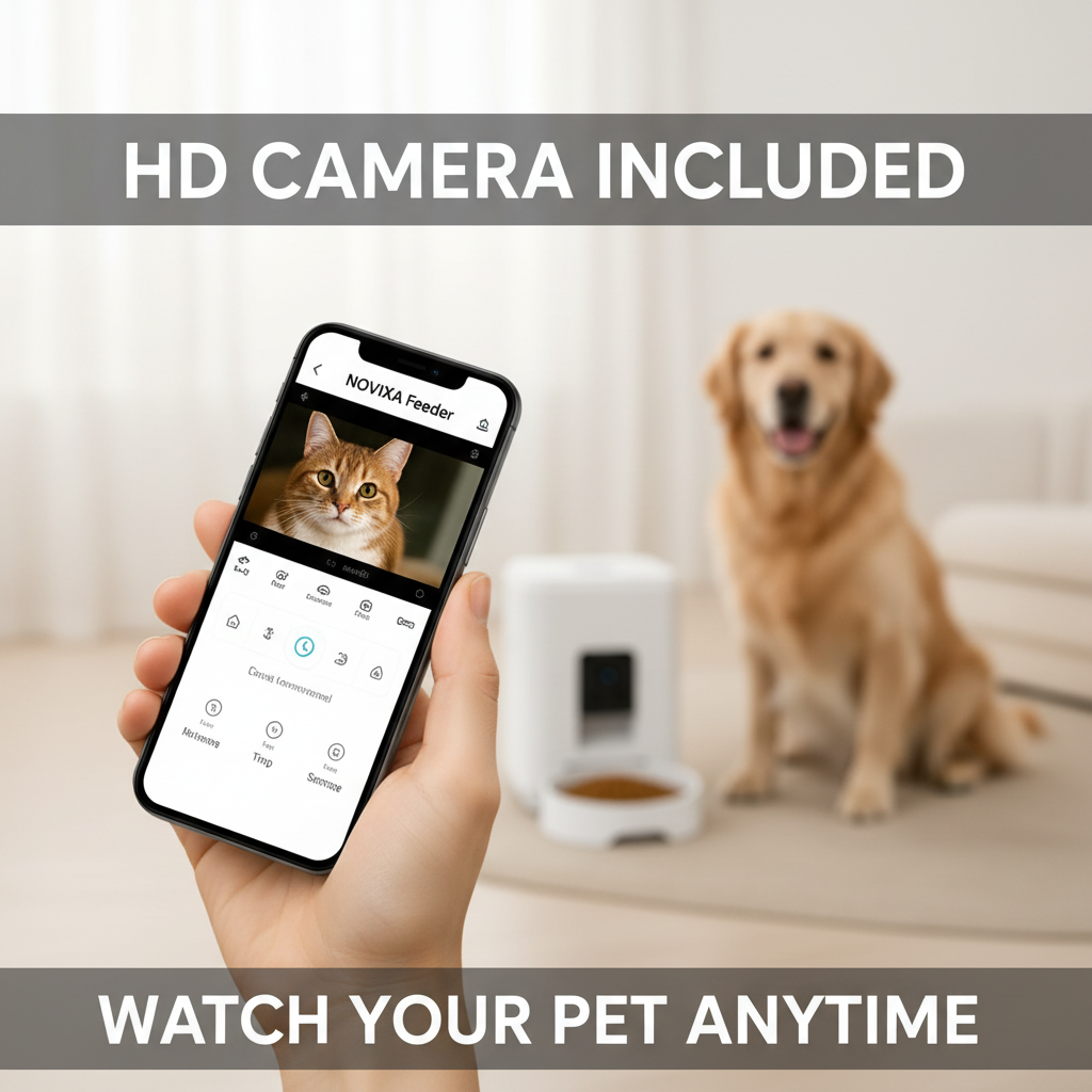 Pet Feeder - HD Camera