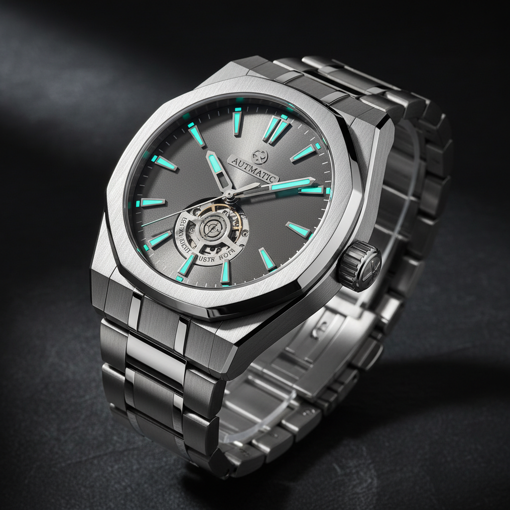 Silver Gray Watch